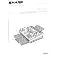 SHARP FO550 Manual de Usuario