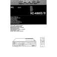 SHARP VC-488 Manual de Usuario