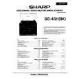 SHARP SG45H Manual de Servicio