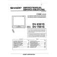 SHARP DV6301S Manual de Servicio