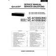 SHARP VCA100G/S Manual de Servicio