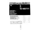 SHARP VC-483 Manual de Usuario