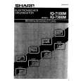 SHARP IQ7200M Manual de Usuario