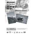 SHARP DVS1W Manual de Usuario