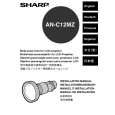 SHARP ANC12MZ Manual de Usuario