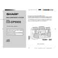 SHARP CDDP900S Manual de Usuario