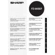 SHARP FZ80SEF Manual de Usuario