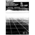 SHARP CE140P Manual de Usuario