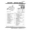 SHARP UX70A FACSIMILE Manual de Servicio