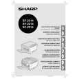 SHARP SF2414 Manual de Usuario
