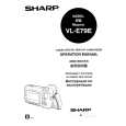 SHARP VL-E79E Manual de Usuario