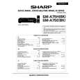 SHARP SMA75H/E Manual de Servicio