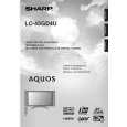 SHARP LC45GD4U Manual de Usuario