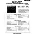 SHARP SGF20H Manual de Servicio