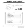 SHARP AJ1800 Manual de Servicio