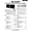 SHARP CDX17E(BK) Manual de Servicio