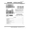 SHARP CDC821W Manual de Servicio