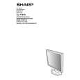 SHARP LLT1815 Manual de Usuario