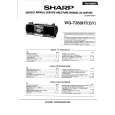 SHARP WQT360HT Manual de Servicio