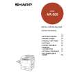 SHARP AR505 Manual de Usuario