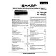 SHARP RT160E/S Manual de Servicio