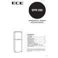 SHARP EFR250 Manual de Usuario