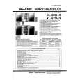 SHARP XL560E Manual de Servicio