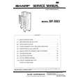 SHARP SFS53 Manual de Servicio