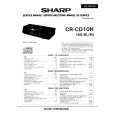 SHARP CRCD10H Manual de Servicio