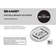 SHARP MDSR75H Manual de Usuario