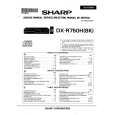 SHARP DXR750H Manual de Servicio