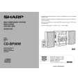 SHARP CDBP90W Manual de Usuario