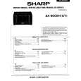 SHARP SX8000H Manual de Servicio