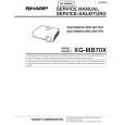 SHARP XGMB70X Manual de Servicio