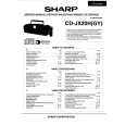 SHARP CD-JX20H Manual de Servicio