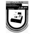 SHARP ER1875 Manual de Usuario