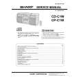 SHARP CDC1W Manual de Servicio