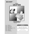 SHARP UXP400 Manual de Usuario