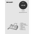 SHARP UX68 Manual de Usuario