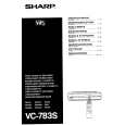 SHARP VC-783S Manual de Usuario