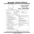SHARP 21H1FRU Manual de Servicio