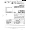 SHARP DV6336S Manual de Servicio