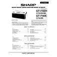 SHARP QTF40H/E Manual de Servicio