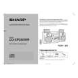 SHARP CDXP250WR Manual de Usuario