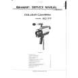 SHARP XC77 Manual de Servicio
