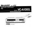 SHARP VC-A100G Manual de Usuario