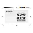 SHARP EL6790 Manual de Usuario