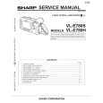 SHARP VLE780S Manual de Servicio