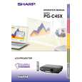 SHARP PGC45X Manual de Usuario