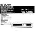 SHARP VC-A111S Manual de Usuario